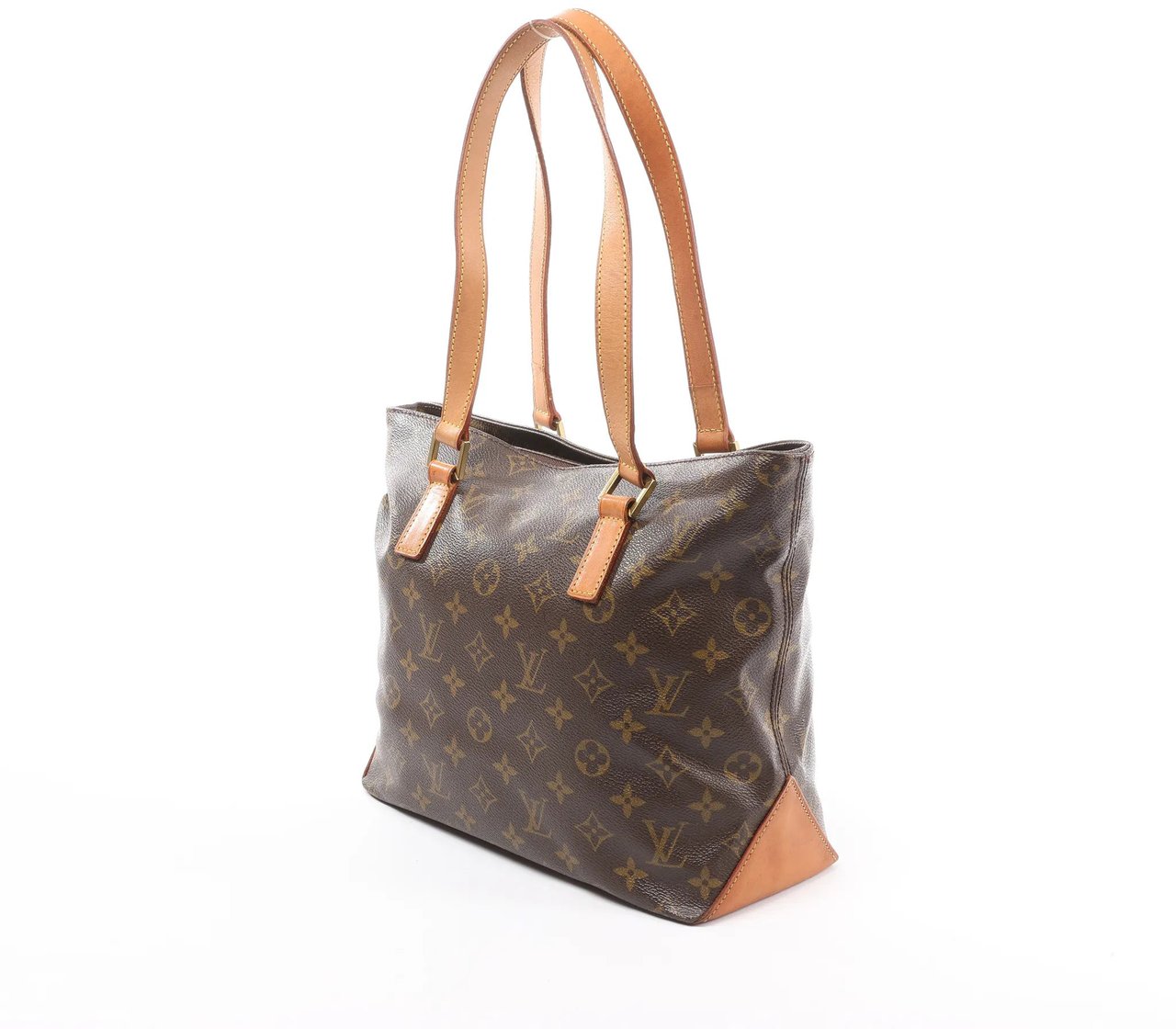 Louis Vuitton Louis Vuitton Cabas Piano Monogram Canvas Shoulder Bag in Brown M51148 Bruin