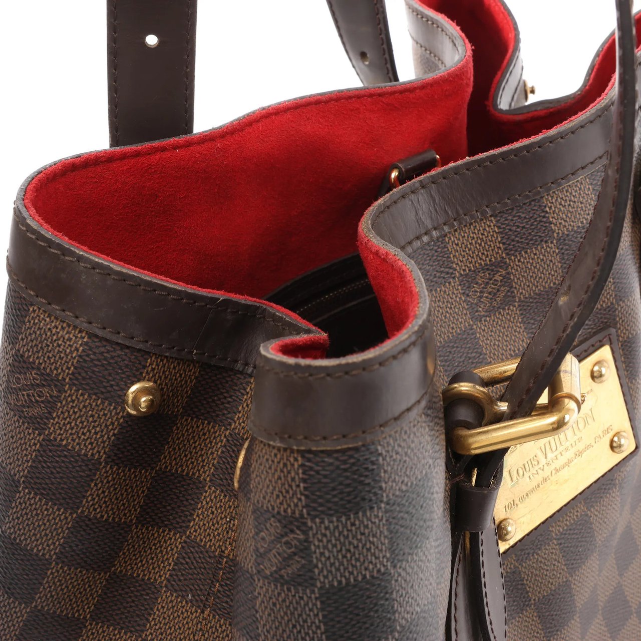Louis Vuitton Louis Vuitton Hampstead MM Damier Ebene Shoulder bag in Brown N51204 Bruin