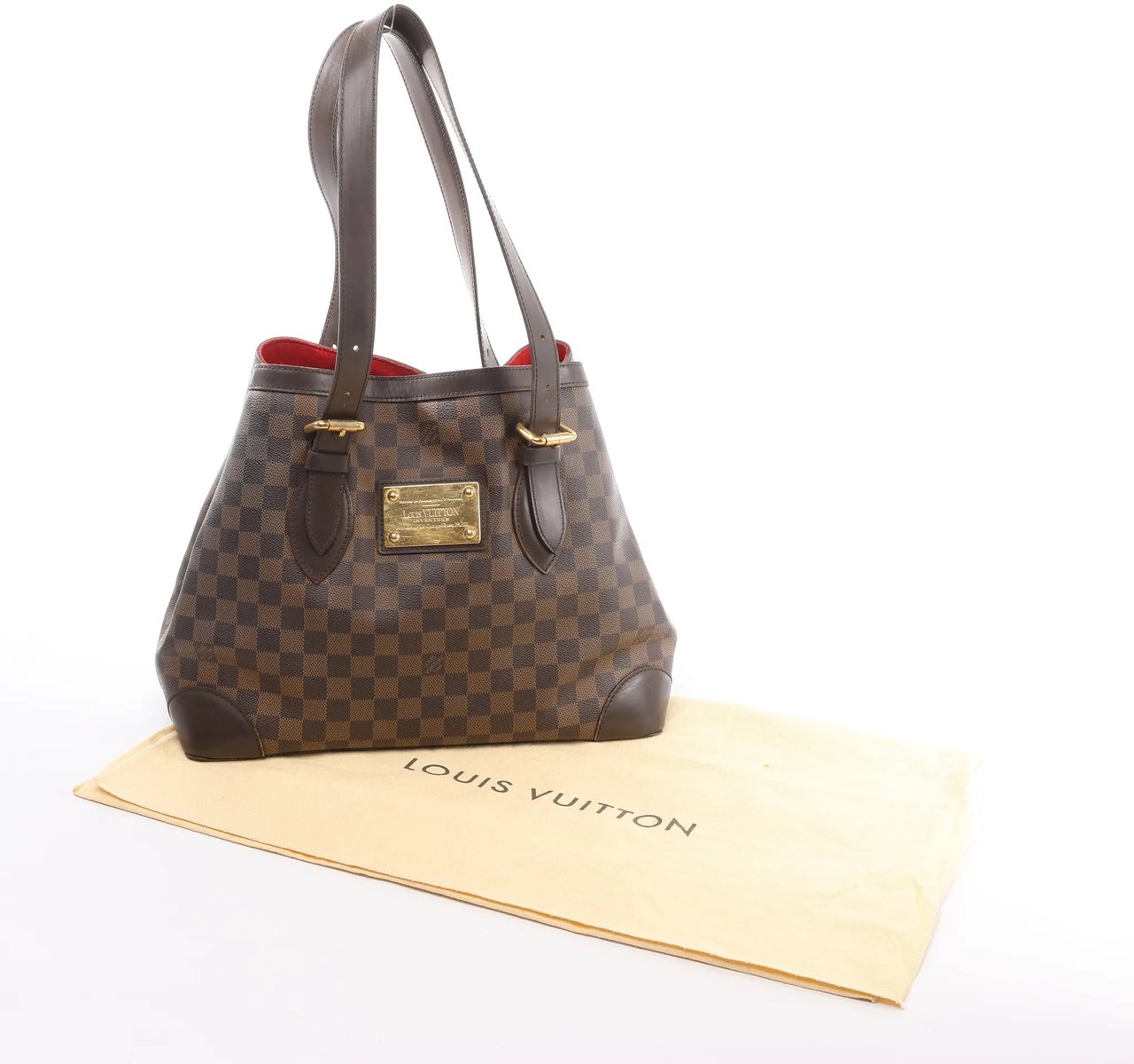 Louis Vuitton Louis Vuitton Hampstead MM Damier Ebene Shoulder bag in Brown N51204 Bruin