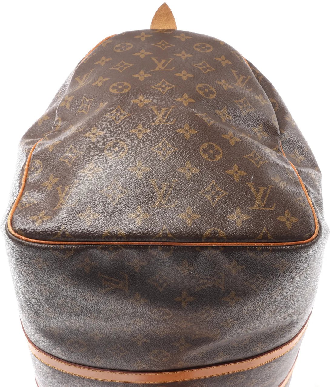 Louis Vuitton Louis Vuitton Keepall 55 Monogram Canvas Travel Bag in Brown M41424 Bruin