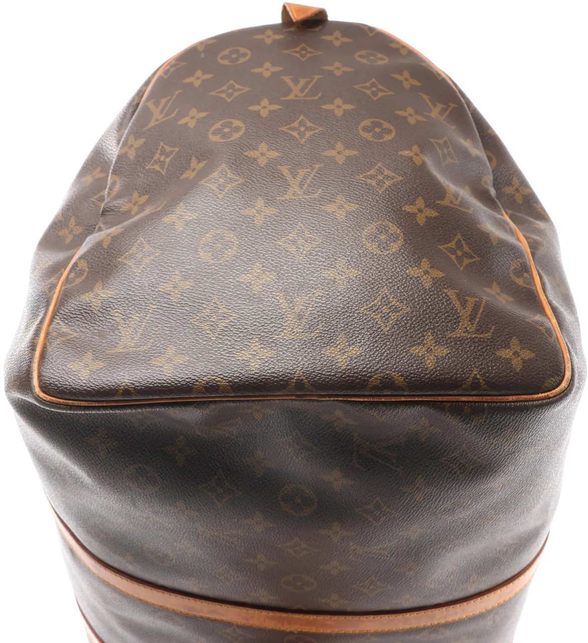 Louis Vuitton Louis Vuitton Keepall 55 Monogram Canvas Travel Bag in Brown M41424 Bruin