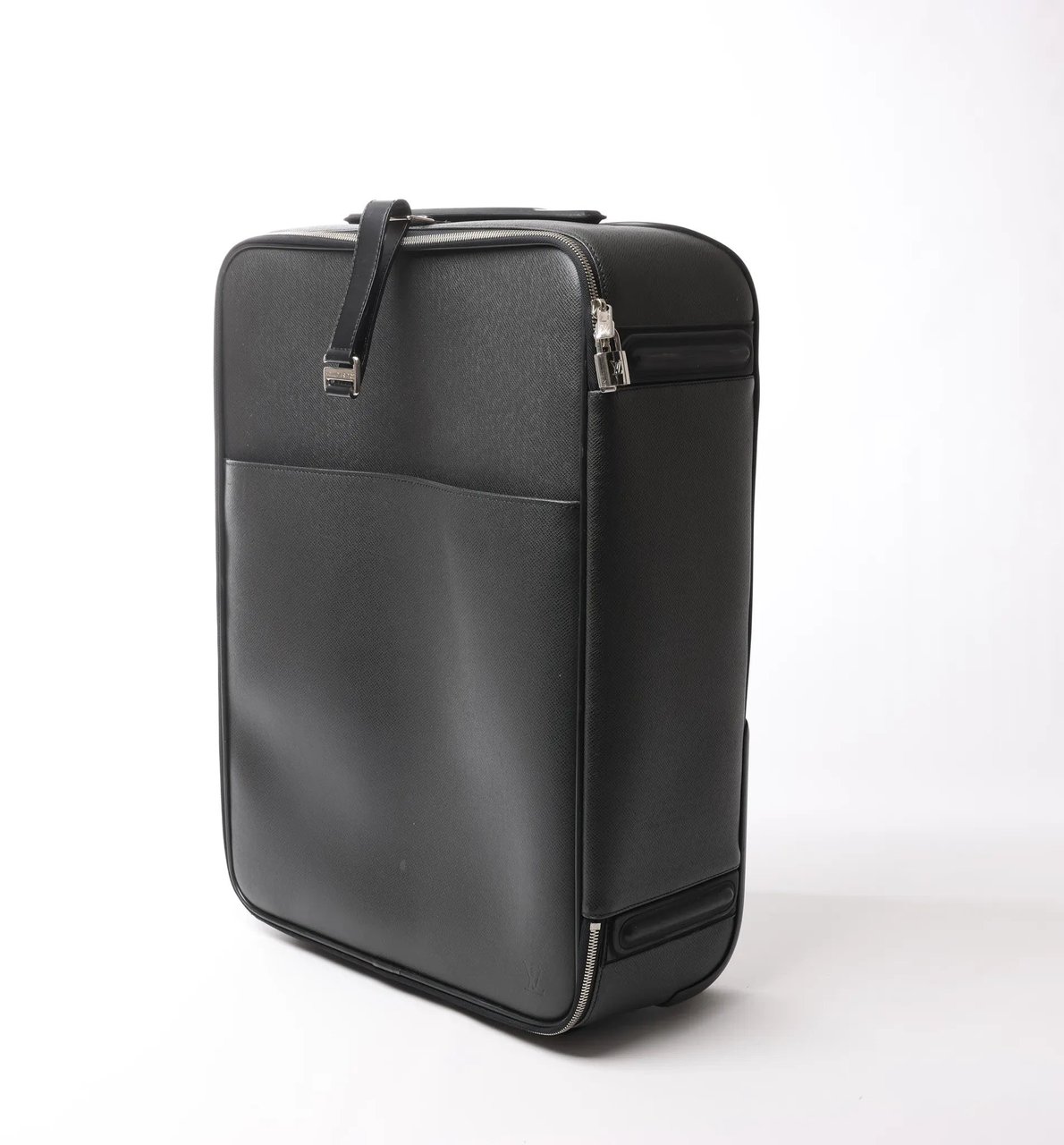 Louis Vuitton Louis Vuitton Pegase 55 Taiga Leather Travel Bag in Black M23312 Zwart