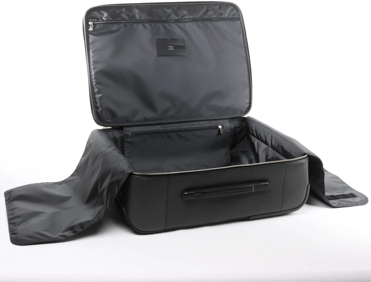 Louis Vuitton Louis Vuitton Pegase 55 Taiga Leather Travel Bag in Black M23312 Zwart