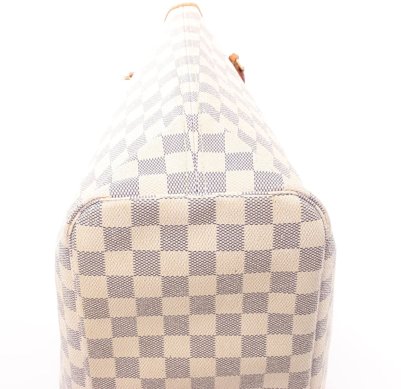 Louis Vuitton Louis Vuitton Neverfull MM Damier Azur Shoulder Bag in Beige N51107 Beige