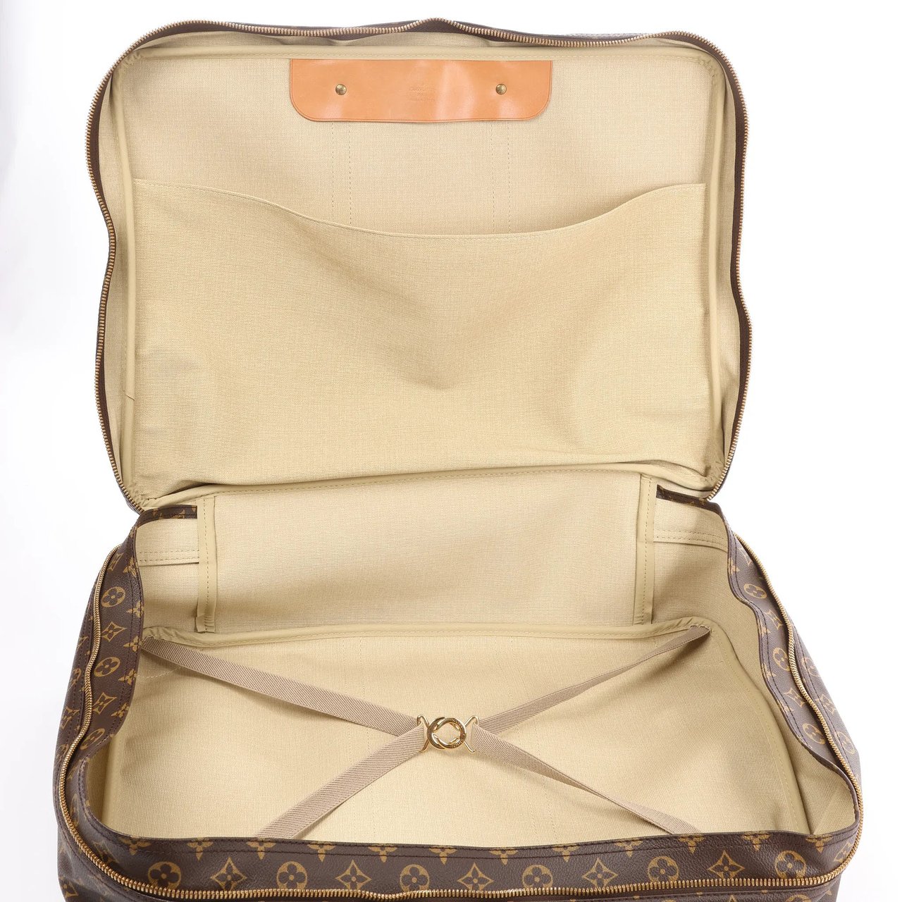 Louis Vuitton Louis Vuitton Sirius 50 Monogram Canvas Travel Bag in Brown M41406 Bruin