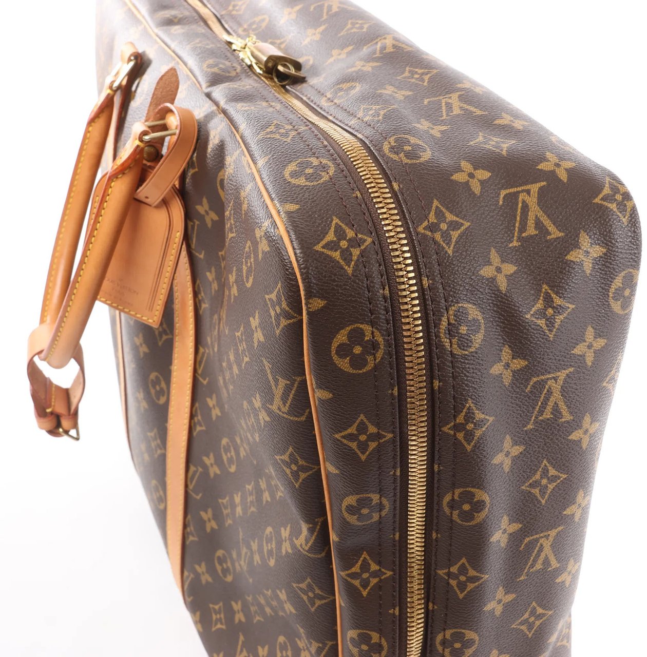 Louis Vuitton Louis Vuitton Sirius 50 Monogram Canvas Travel Bag in Brown M41406 Bruin