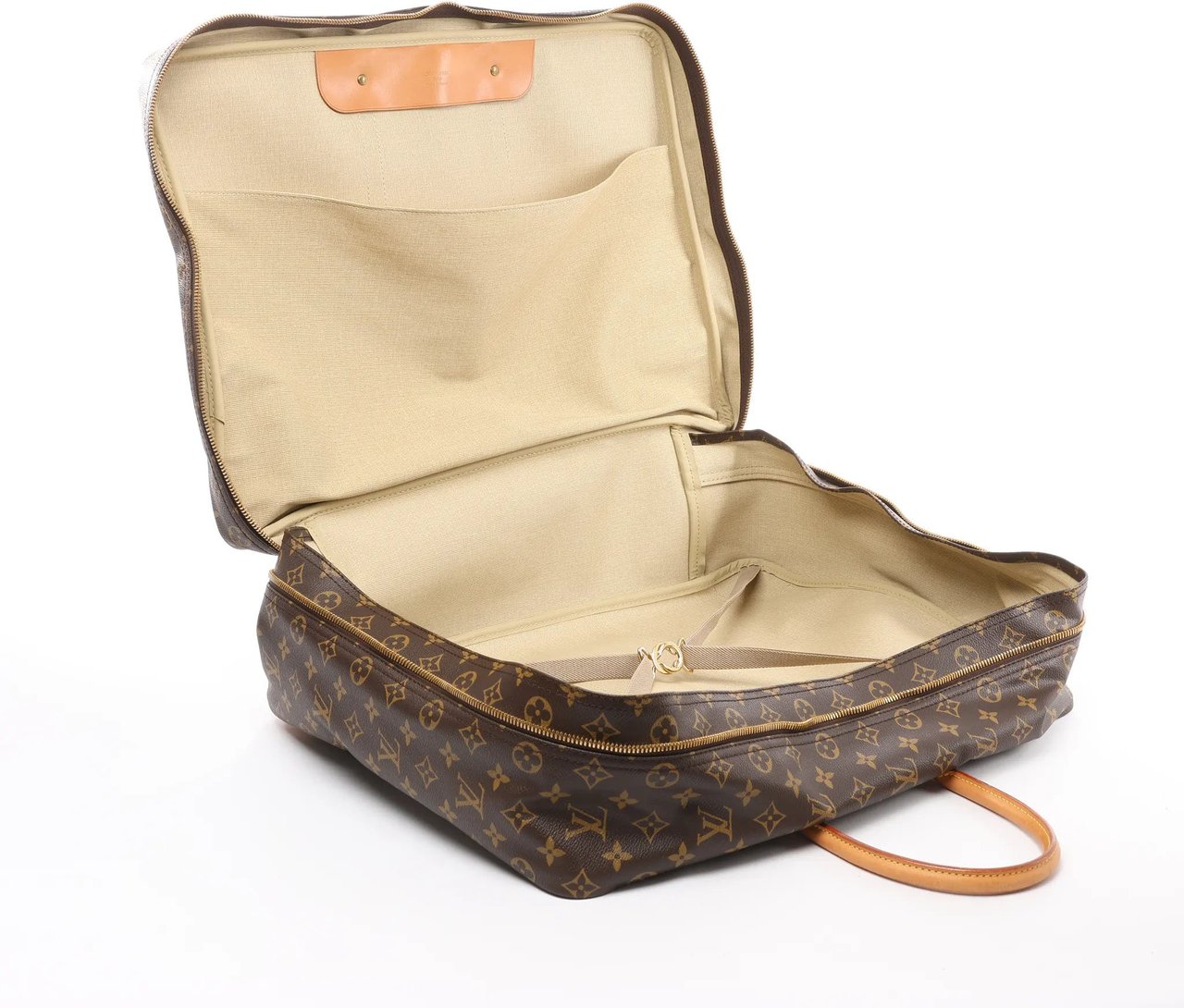 Louis Vuitton Louis Vuitton Sirius 50 Monogram Canvas Travel Bag in Brown M41406 Bruin