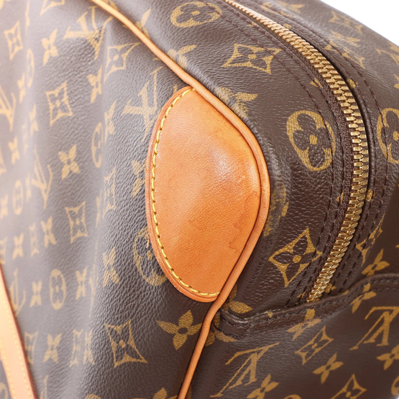 Louis Vuitton Louis Vuitton Sirius 50 Monogram Canvas Travel Bag in Brown M41406 Bruin