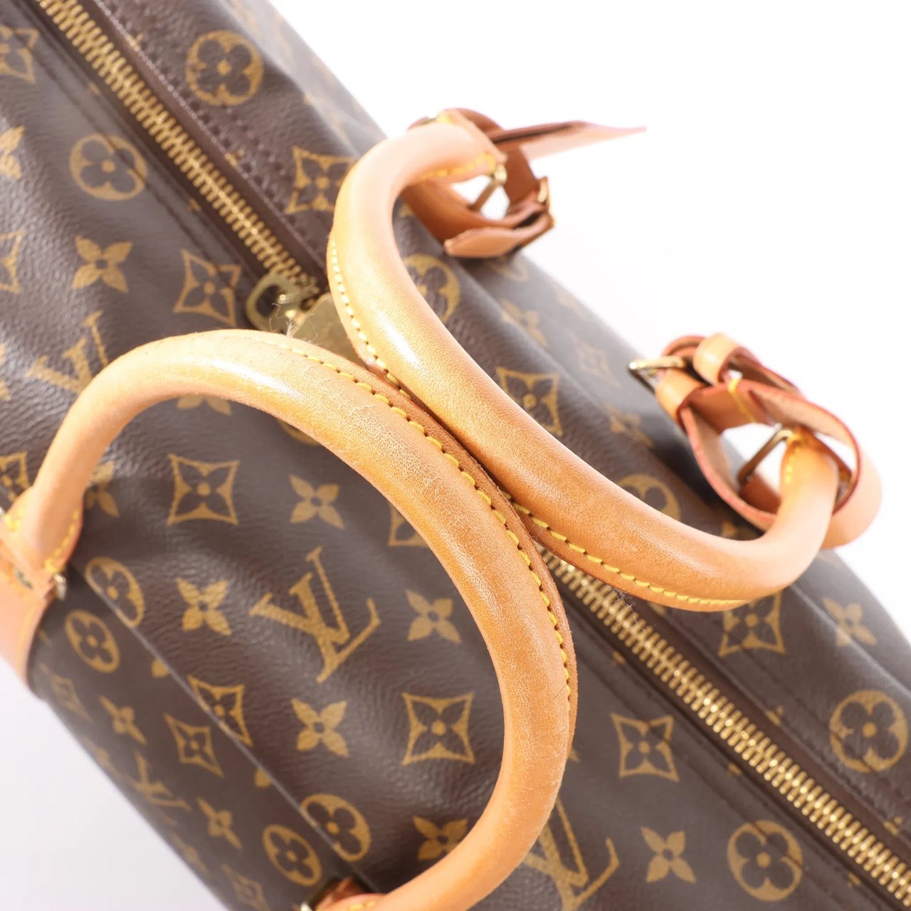 Louis Vuitton Louis Vuitton Sirius 50 Monogram Canvas Travel Bag in Brown M41406 Bruin