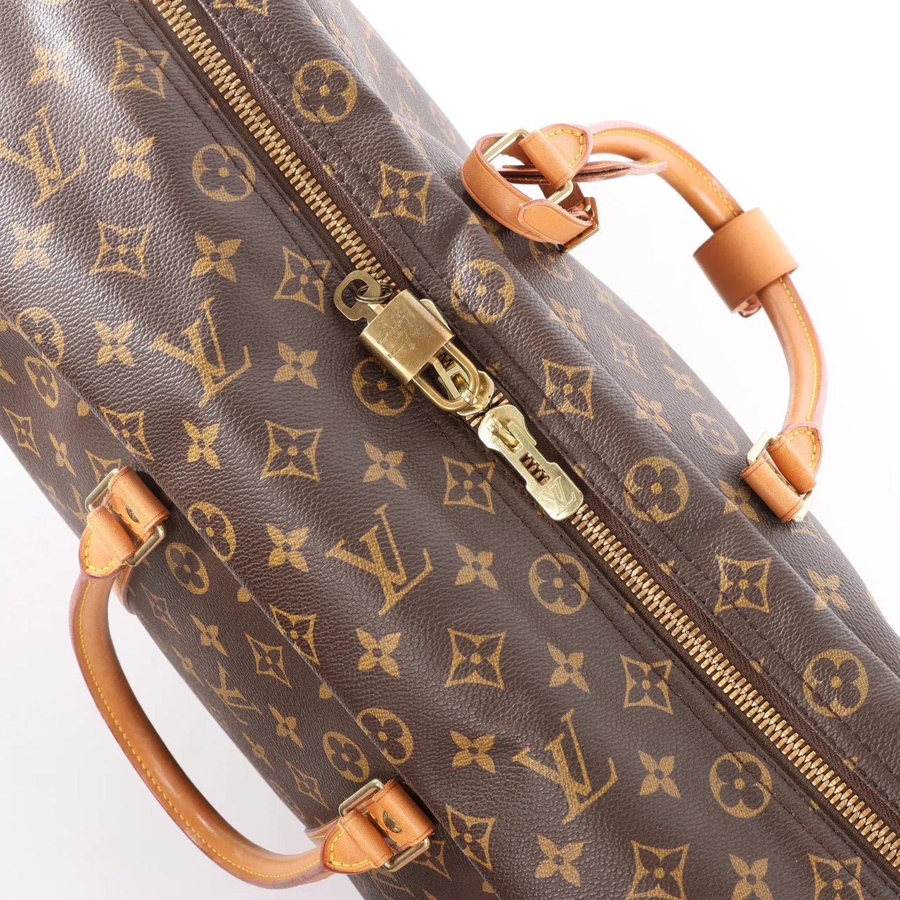 Louis Vuitton Louis Vuitton Sirius 50 Monogram Canvas Travel Bag in Brown M41406 Bruin