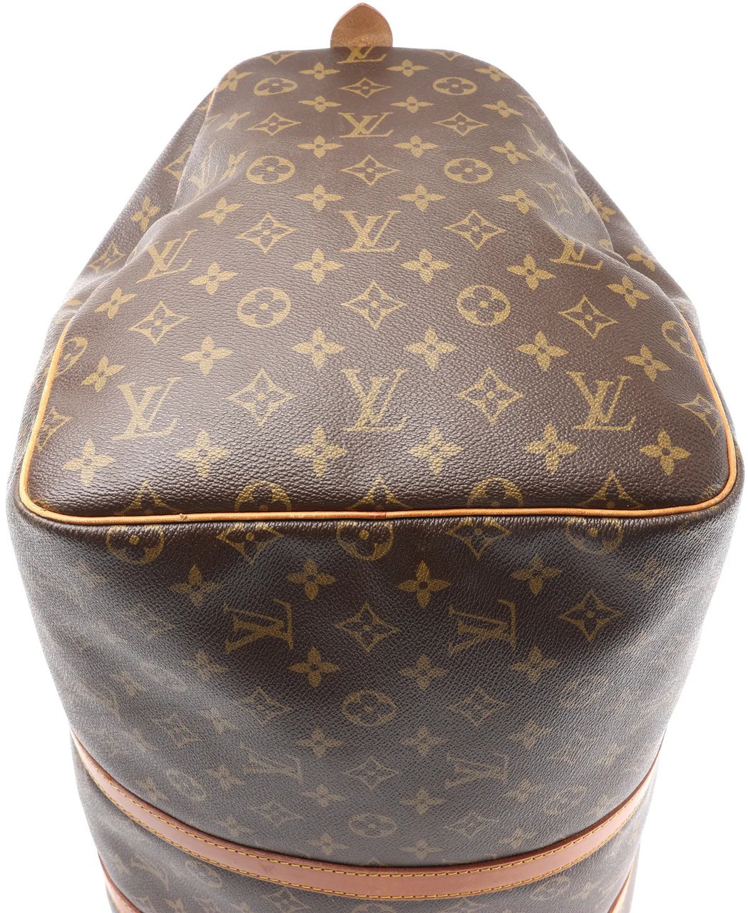 Louis Vuitton Louis Vuitton Keepall 55 Monogram Canvas Travel Bag in Brown M41424 Bruin