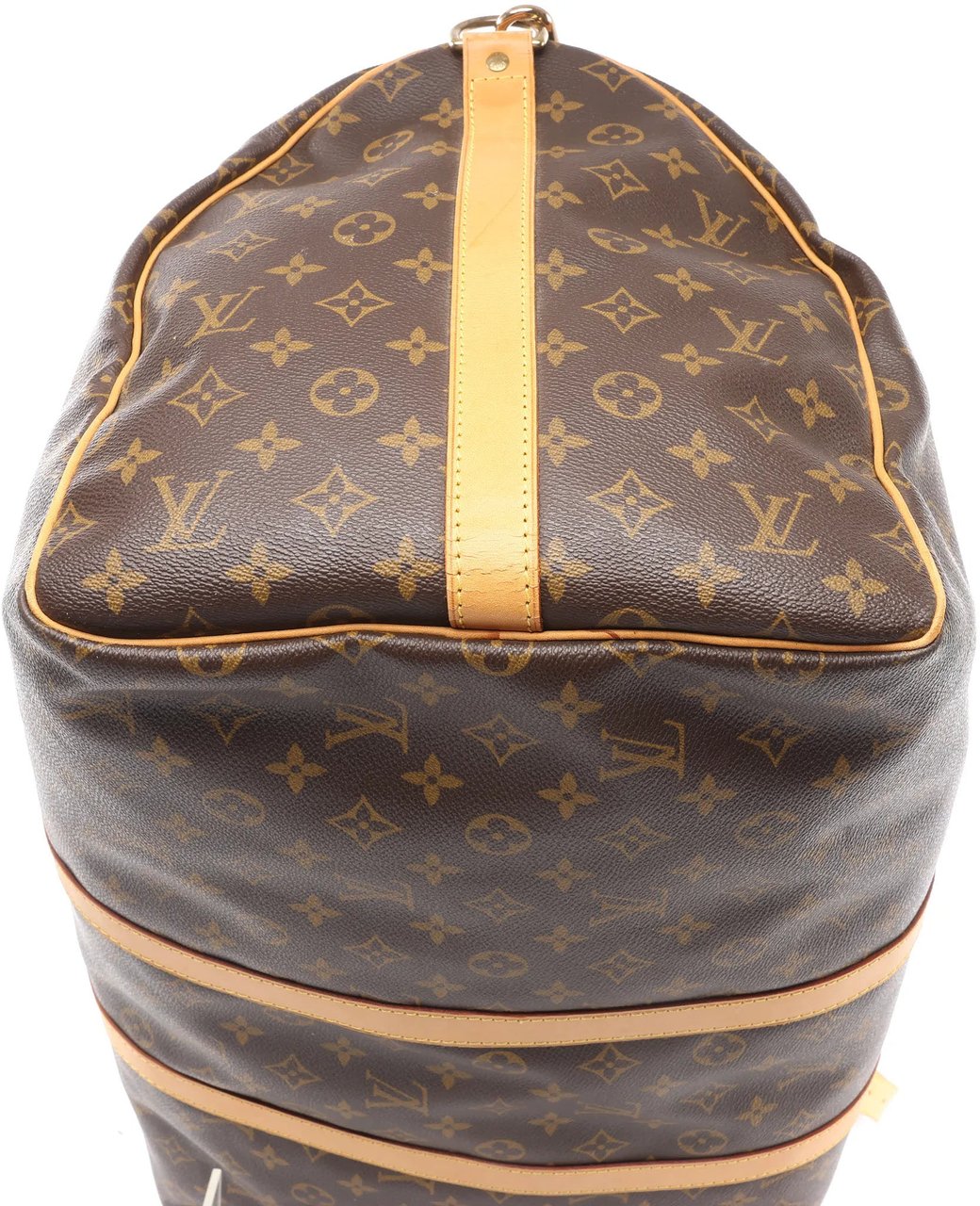 Louis Vuitton Louis Vuitton Keepall Bandoulière 55 Monogram Canvas Travel Bag in Brown M41414 Bruin