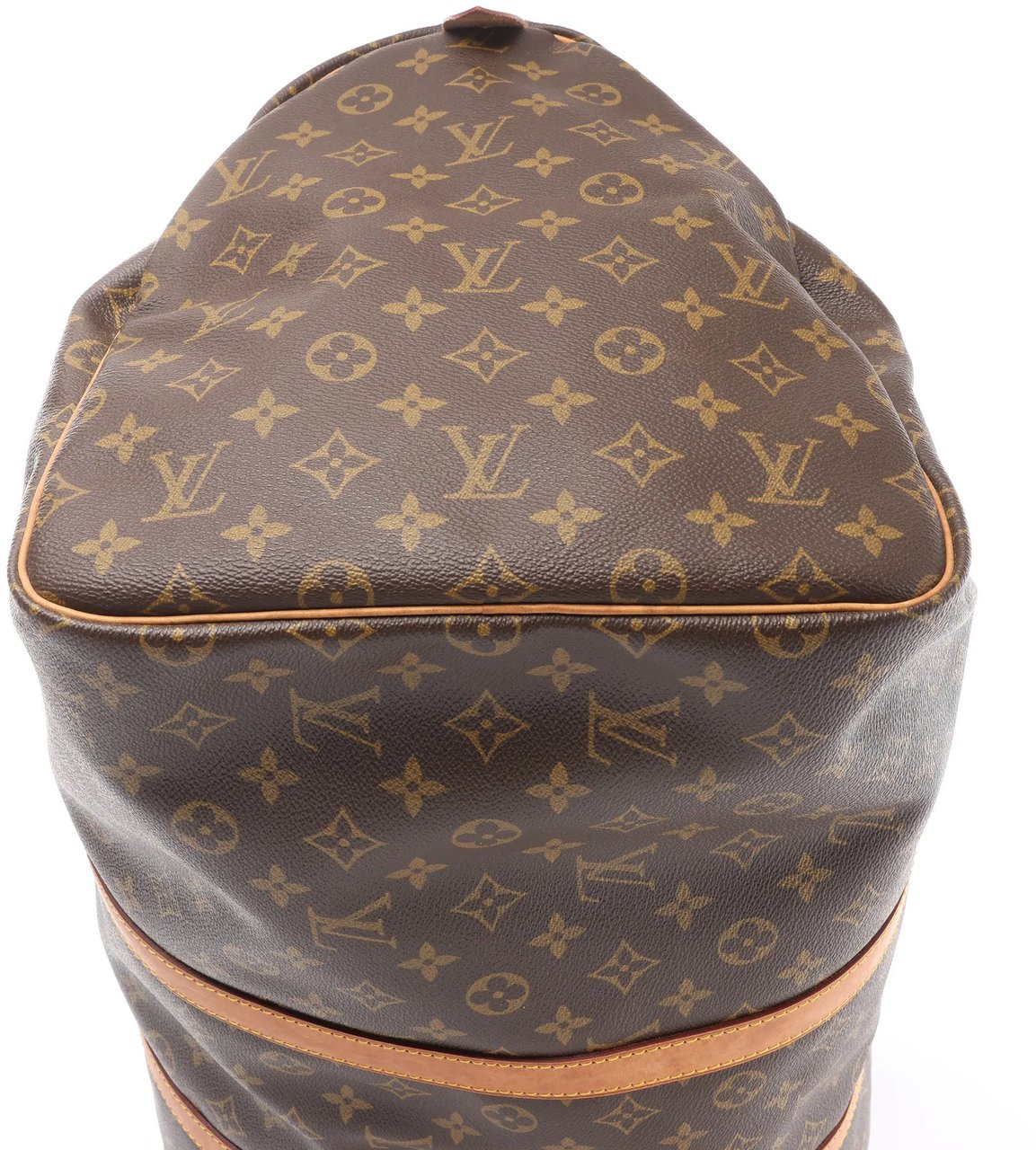 Louis Vuitton Louis Vuitton Keepall 55 Monogram Canvas Travel Bag in Brown Bruin