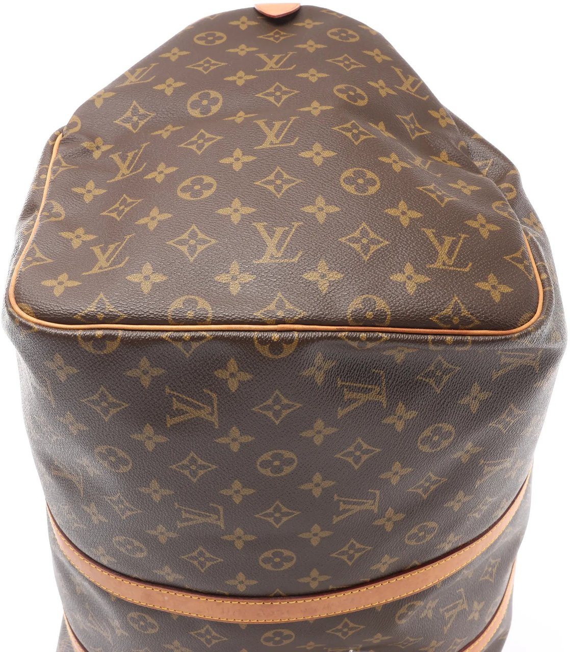Louis Vuitton Louis Vuitton Keepall 55 Monogram Canvas Travel Bag in Brown Bruin