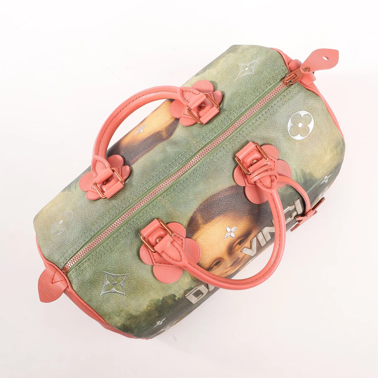 Louis Vuitton Louis Vuitton Speedy 30 Masters Collection Handbag in Pink M43372 Divers