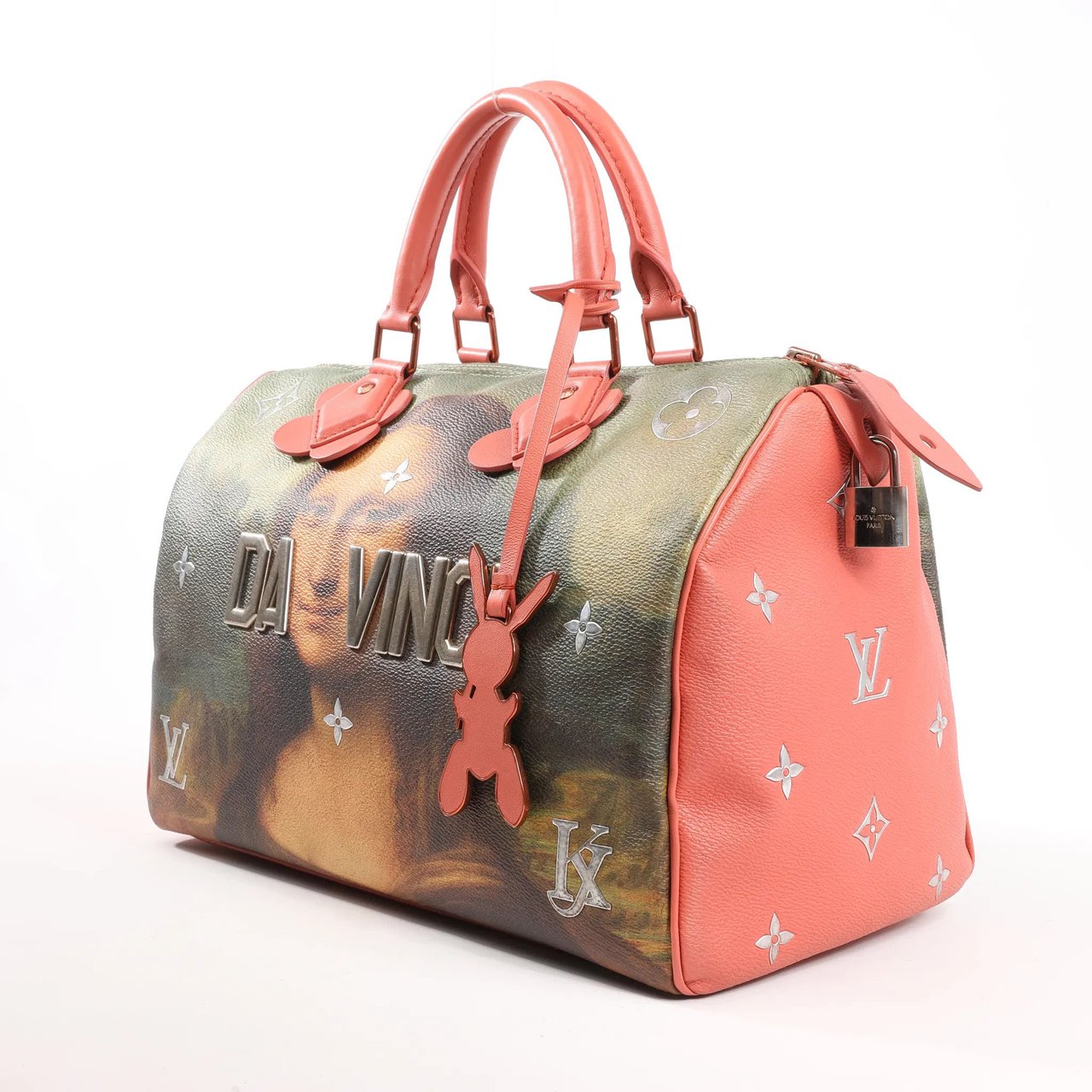 Louis Vuitton Louis Vuitton Speedy 30 Masters Collection Handbag in Pink M43372 Divers