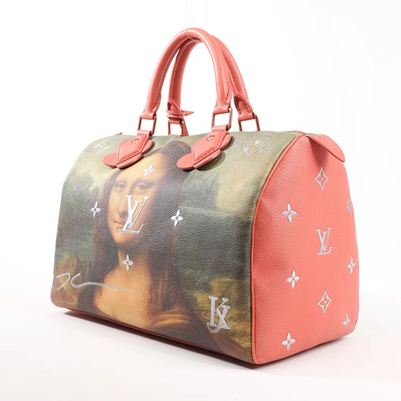 Louis Vuitton Louis Vuitton Speedy 30 Masters Collection Handbag in Pink M43372 Divers