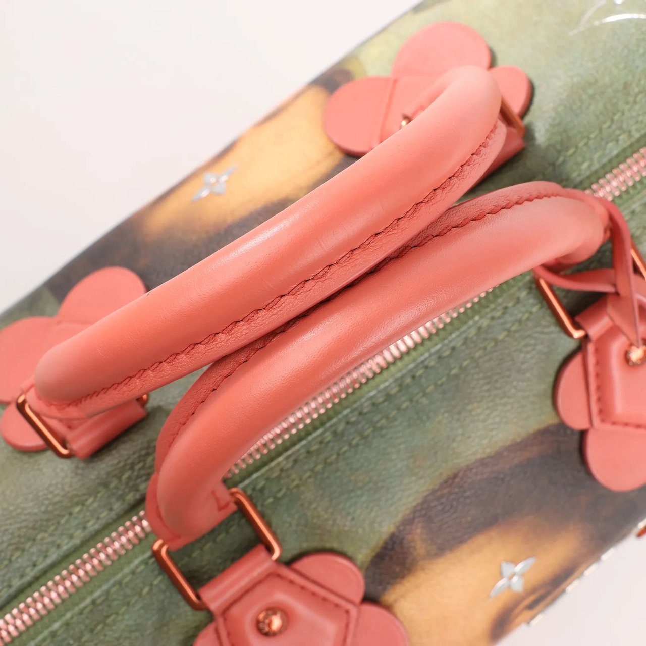 Louis Vuitton Louis Vuitton Speedy 30 Masters Collection Handbag in Pink M43372 Divers