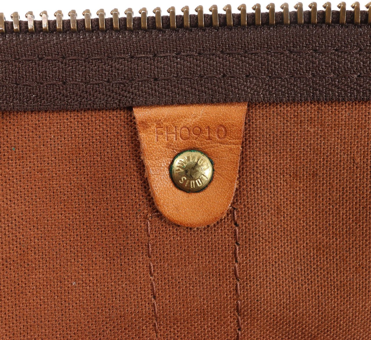 Louis Vuitton Louis Vuitton Keepall 50 Monogram Canvas Travel Bag in Brown M41426 Bruin