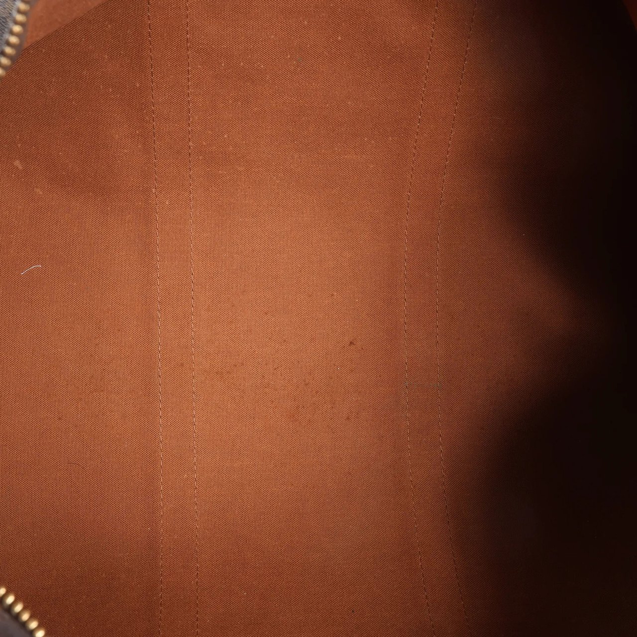 Louis Vuitton Louis Vuitton Keepall 50 Monogram Canvas Travel Bag in Brown M41426 Bruin