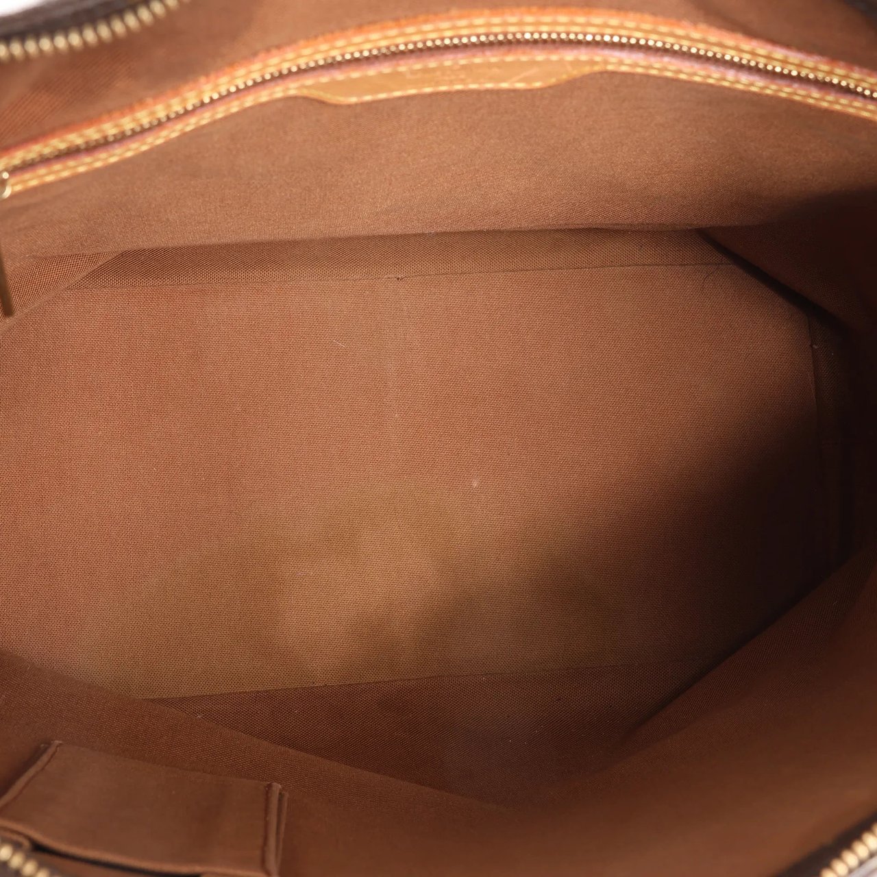 Louis Vuitton Louis Vuitton Cabas Mezzo Monogram Shoulder Bag in Brown M51151 Bruin