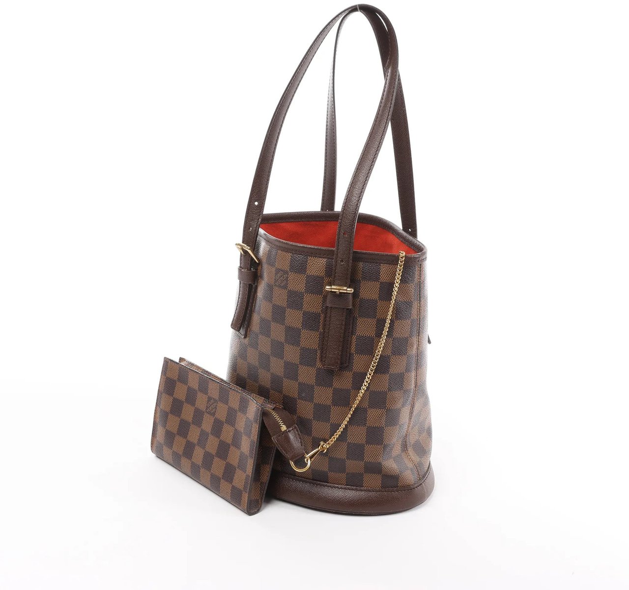 Louis Vuitton Louis Vuitton Malle Damier Shoulder Bag in Brown N42240 Bruin