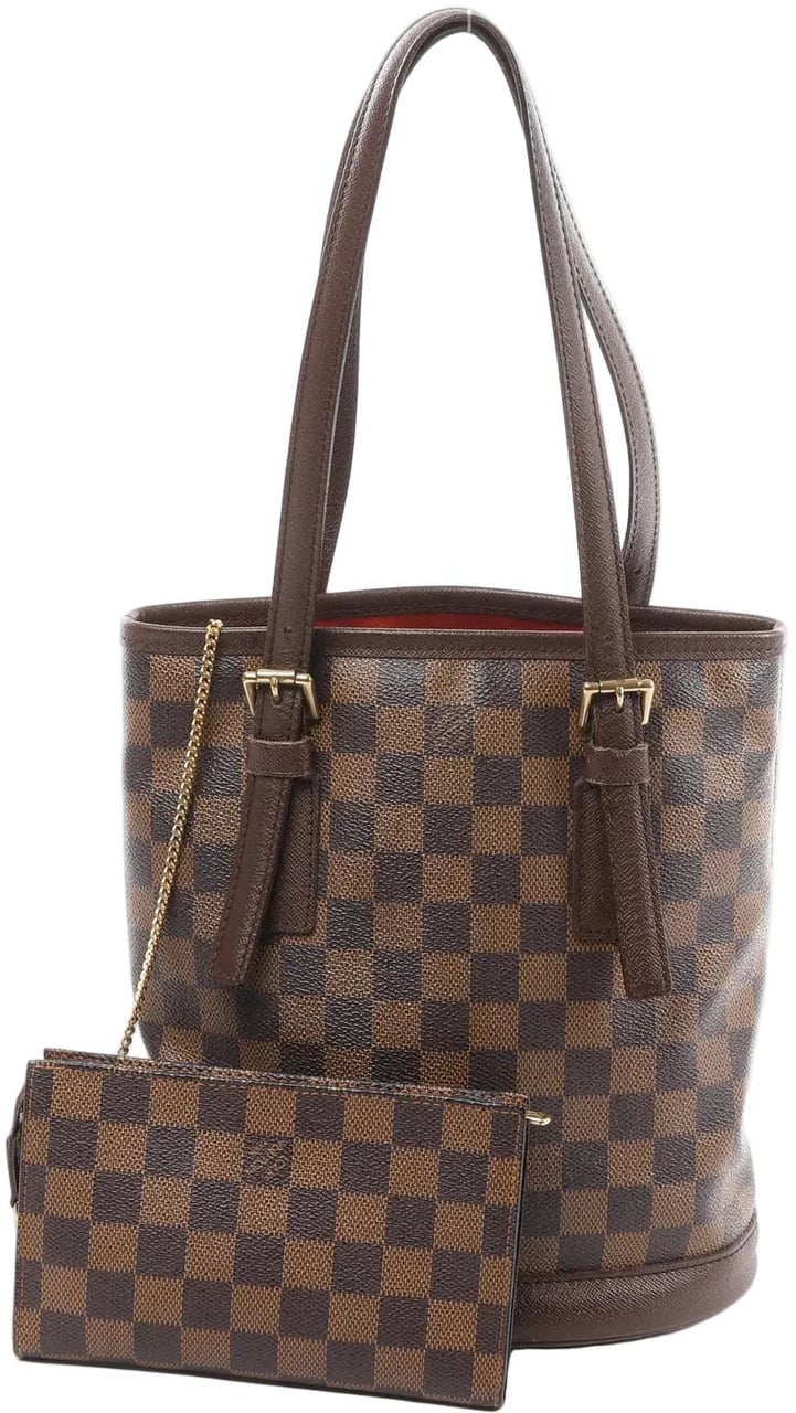 Louis Vuitton Louis Vuitton Malle Damier Shoulder Bag in Brown N42240 Bruin