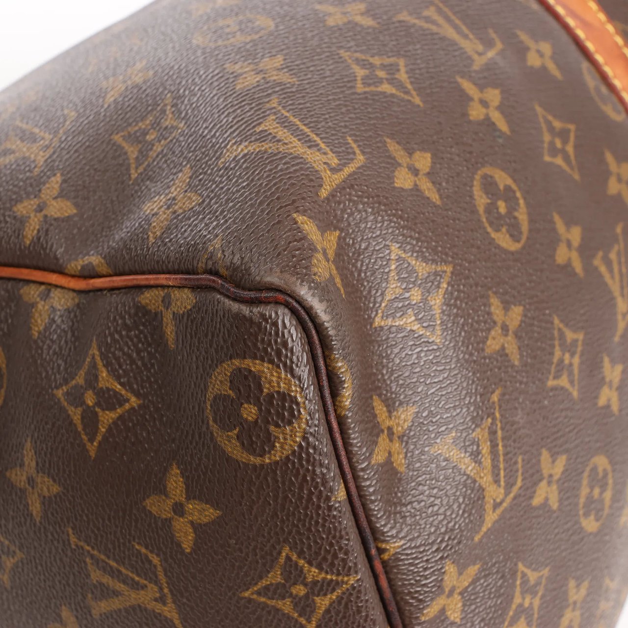 Louis Vuitton Louis Vuitton Keepall 45 Monogram Canvas Travel Bag in Brown M41428 Bruin