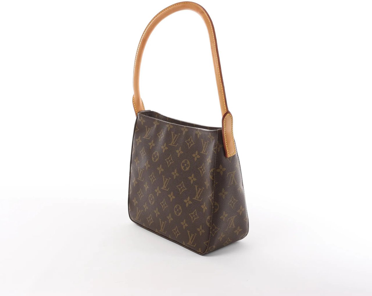 Louis Vuitton Louis Vuitton Looping MM Monogram Canvas Shoulder Bag in Brown M51146 Bruin