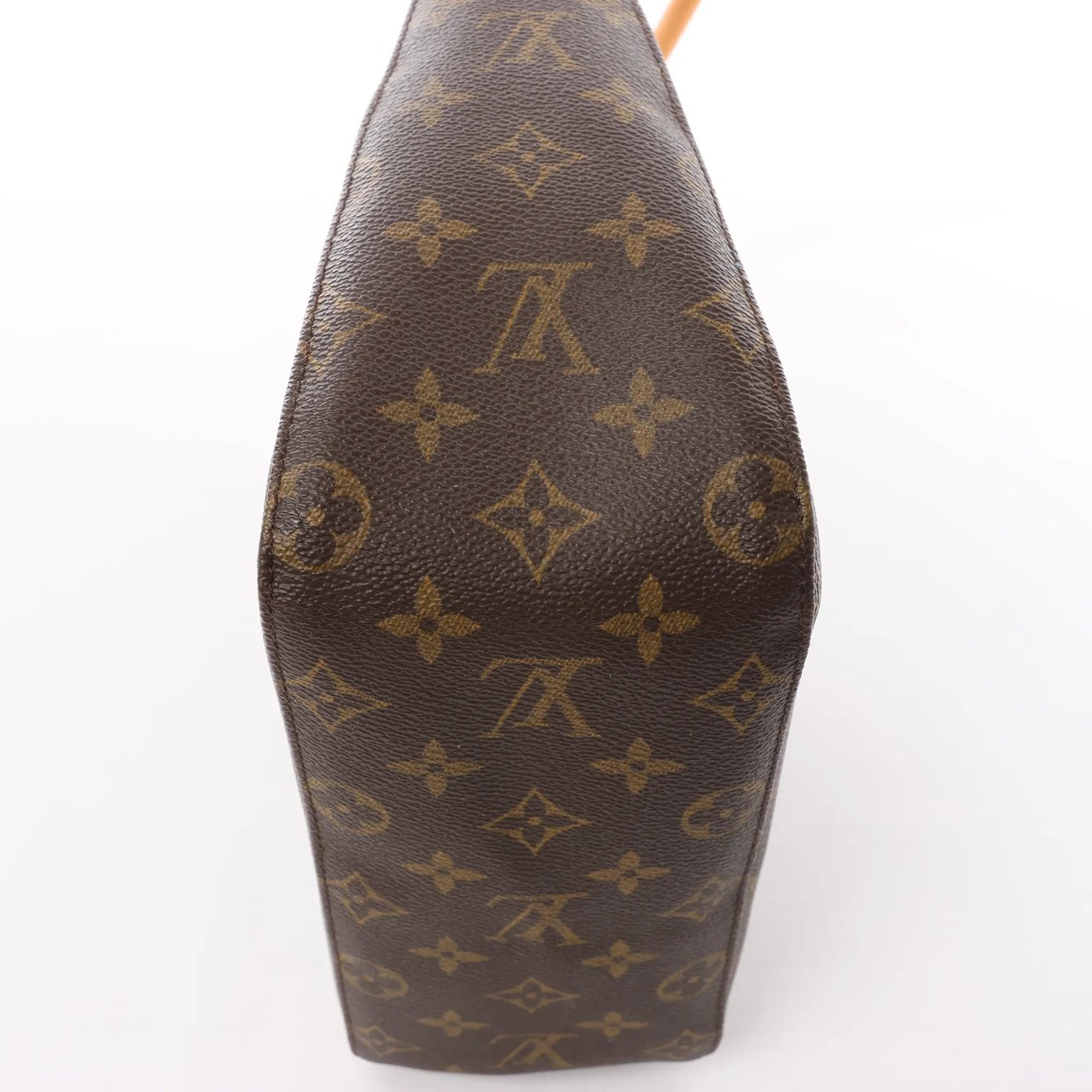 Louis Vuitton Louis Vuitton Looping MM Monogram Canvas Shoulder Bag in Brown M51146 Bruin
