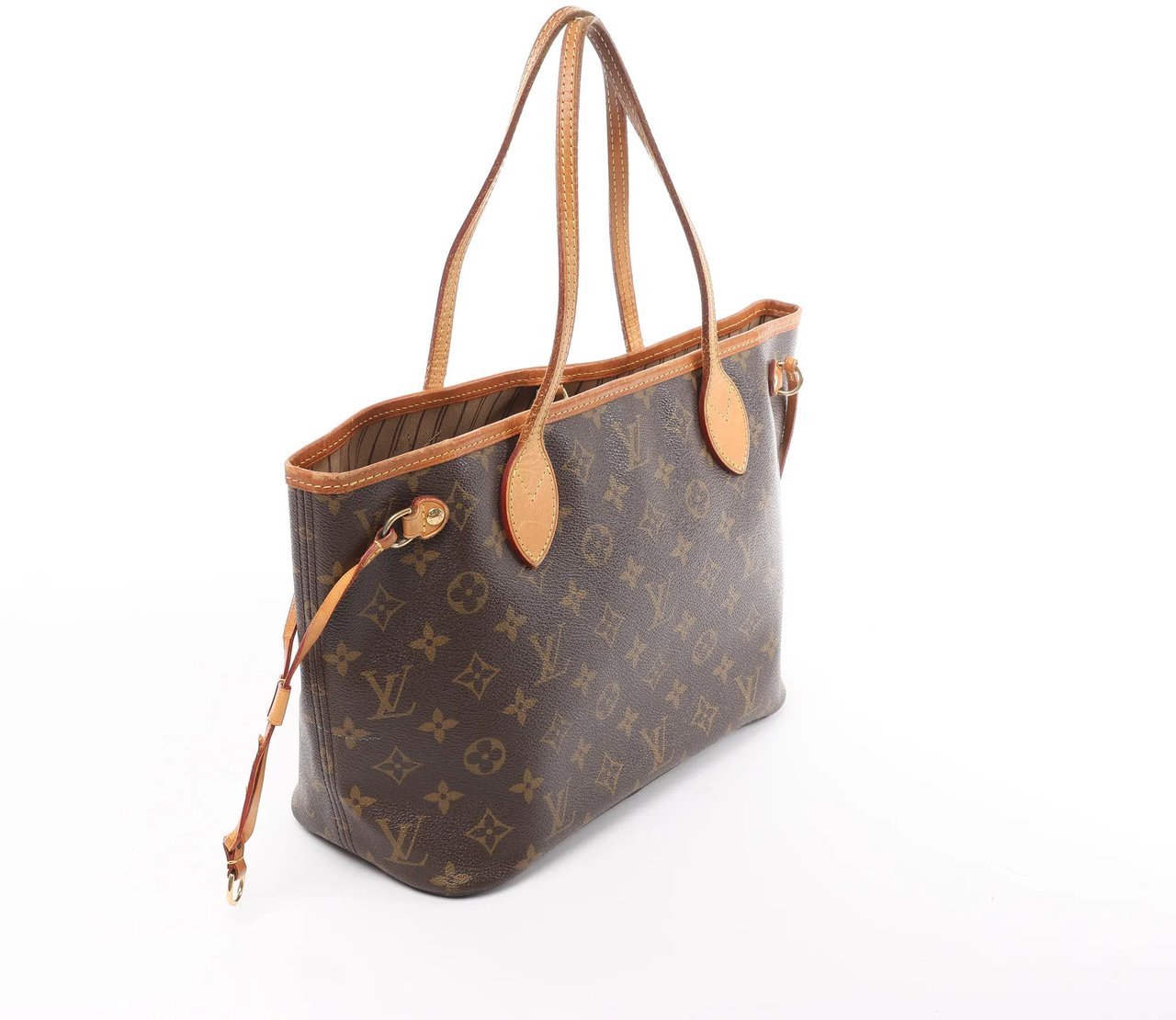 Louis Vuitton Louis Vuitton Neverfull PM Monogram Canvas Shoulder Bag in Brown M41000 Bruin