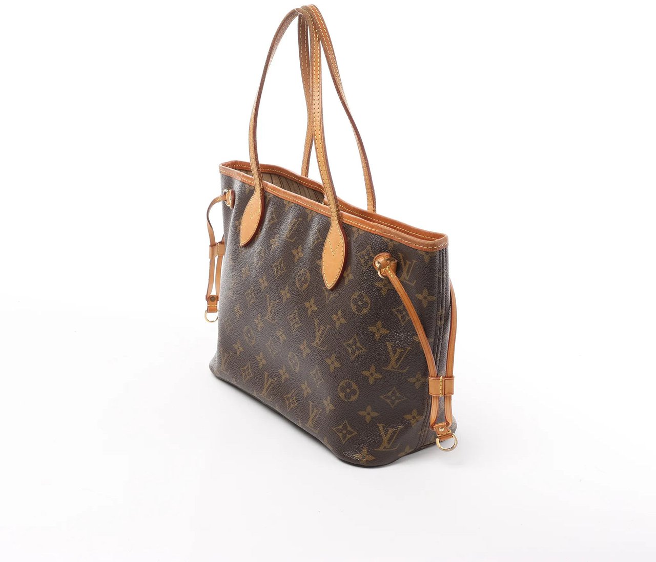 Louis Vuitton Louis Vuitton Neverfull PM Monogram Canvas Shoulder Bag in Brown M41000 Bruin
