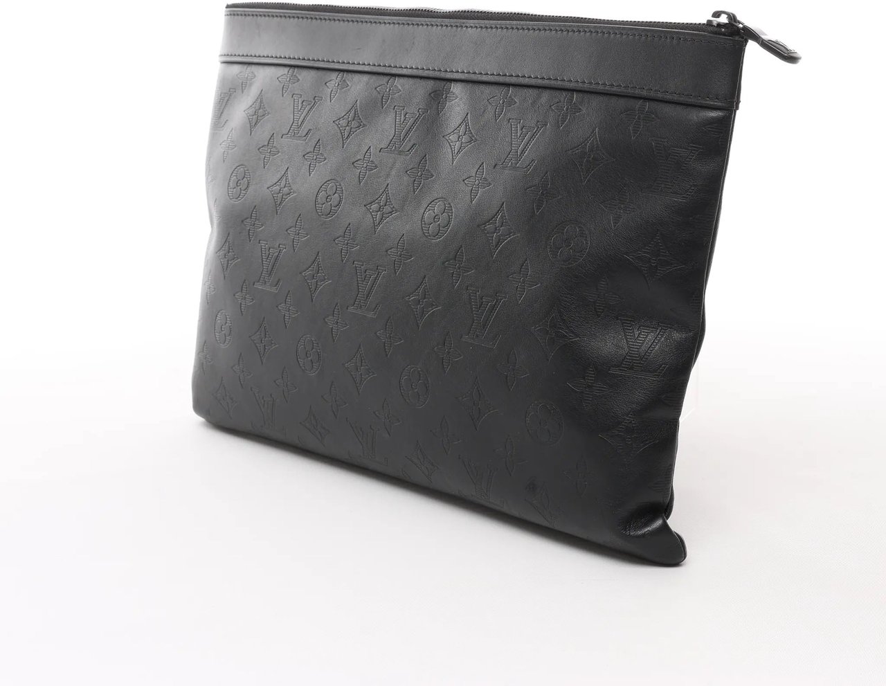 Louis Vuitton Louis Vuitton Pochette Discovery Monogram Shadow Clutch in Black M62903 Zwart
