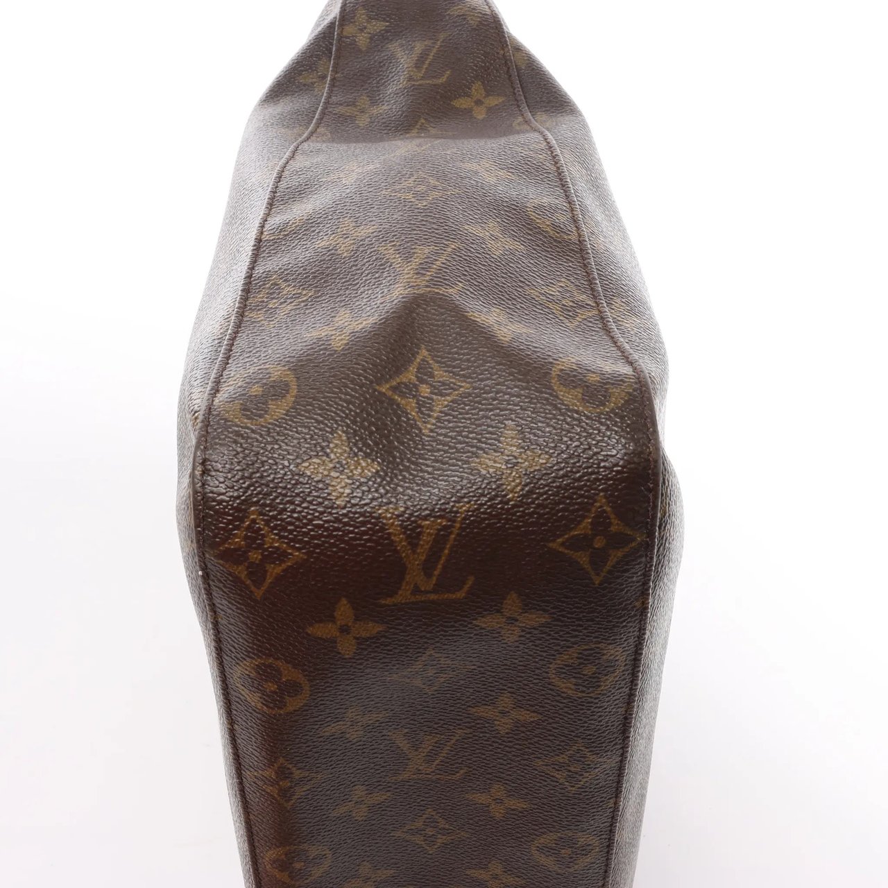 Louis Vuitton Louis Vuitton Looping GM Monogram Canvas Shoulder Bag in Brown M51145 Bruin