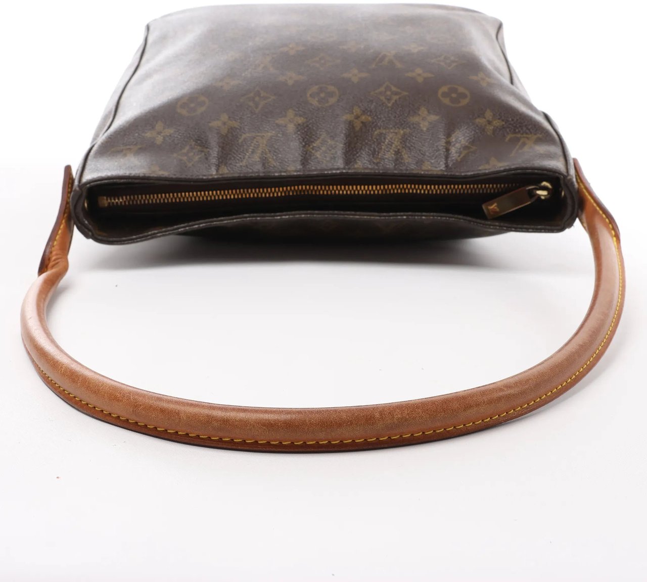 Louis Vuitton Louis Vuitton Looping GM Monogram Canvas Shoulder Bag in Brown M51145 Bruin