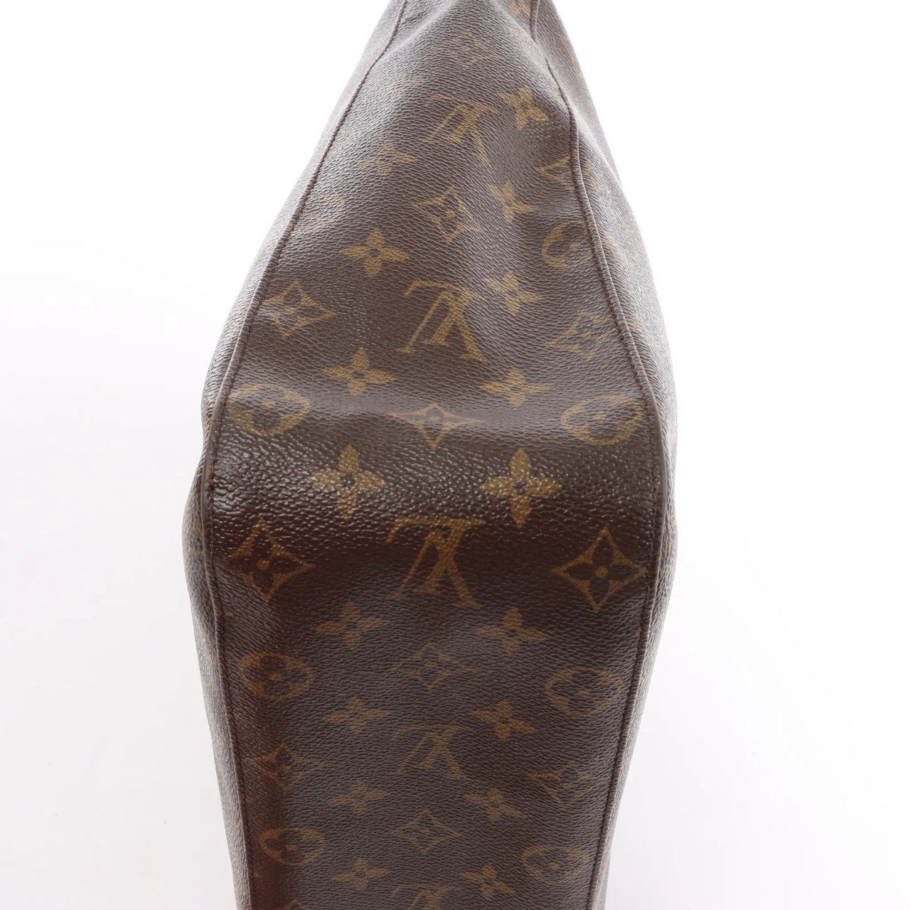 Louis Vuitton Louis Vuitton Looping GM Monogram Canvas Shoulder Bag in Brown M51145 Bruin