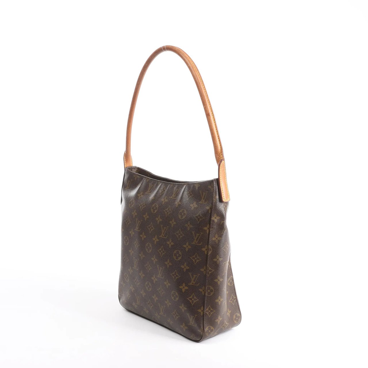 Louis Vuitton Louis Vuitton Looping GM Monogram Canvas Shoulder Bag in Brown M51145 Bruin