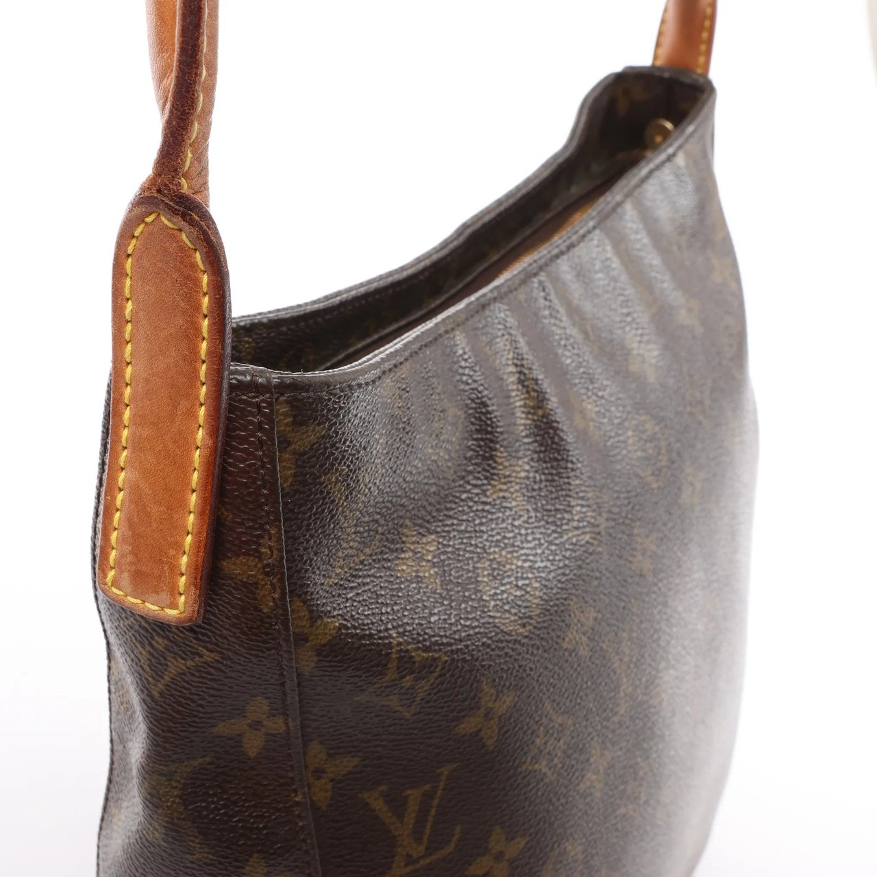 Louis Vuitton Louis Vuitton Looping GM Monogram Canvas Shoulder Bag in Brown M51145 Bruin