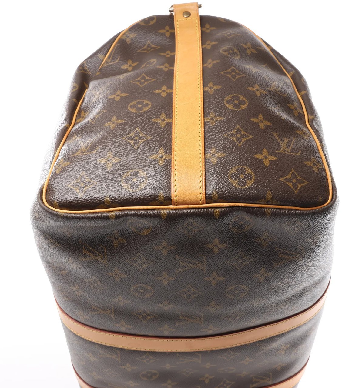 Louis Vuitton Louis Vuitton Keepall Bandoulière 50 Monogram Canvas Travel Bag in Brown M41416 Bruin