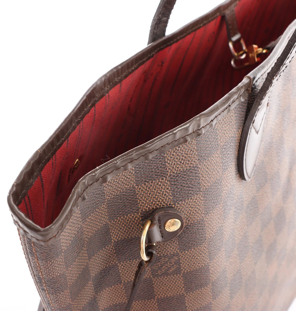 Louis Vuitton Louis Vuitton Neverfull MM Damier Ebene Shoulder Bag in Brown N51105 Bruin