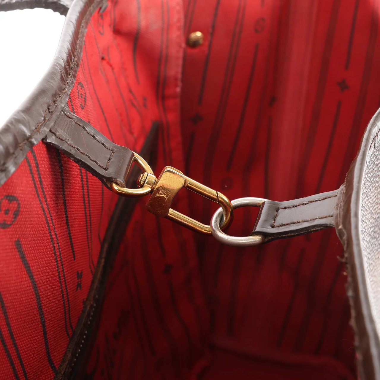 Louis Vuitton Louis Vuitton Neverfull MM Damier Ebene Shoulder Bag in Brown N51105 Bruin