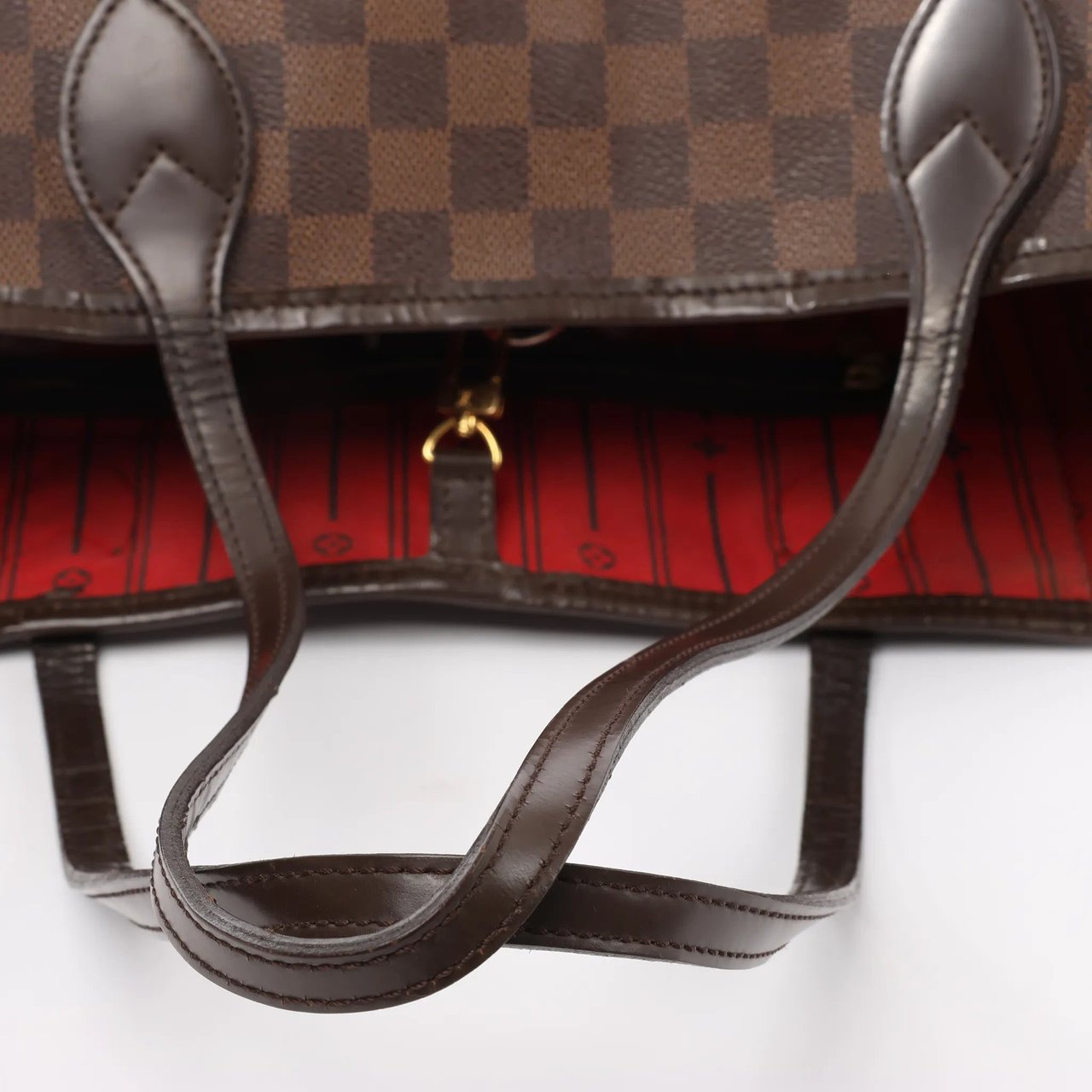 Louis Vuitton Louis Vuitton Neverfull MM Damier Ebene Shoulder Bag in Brown N51105 Bruin