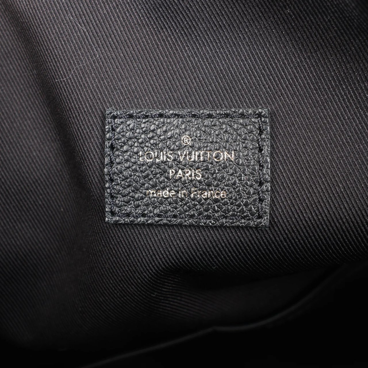 Louis Vuitton Louis Vuitton Pontheiu Monogram Empreinte Shoulder Bag in Black M43719 Zwart