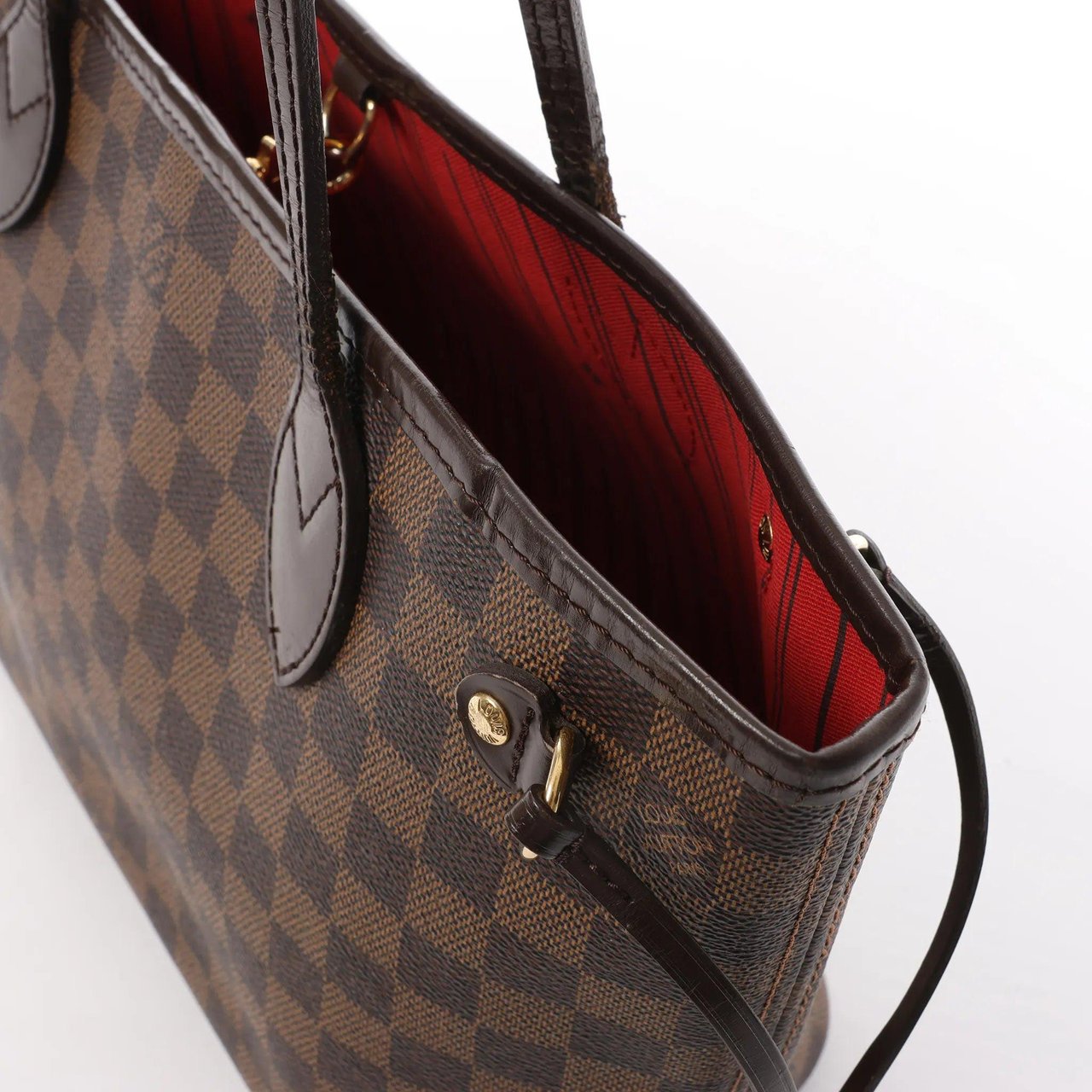 Louis Vuitton Louis Vuitton Neverfull PM Damier Ebene Shoulder Bag in Brown N51109 Bruin