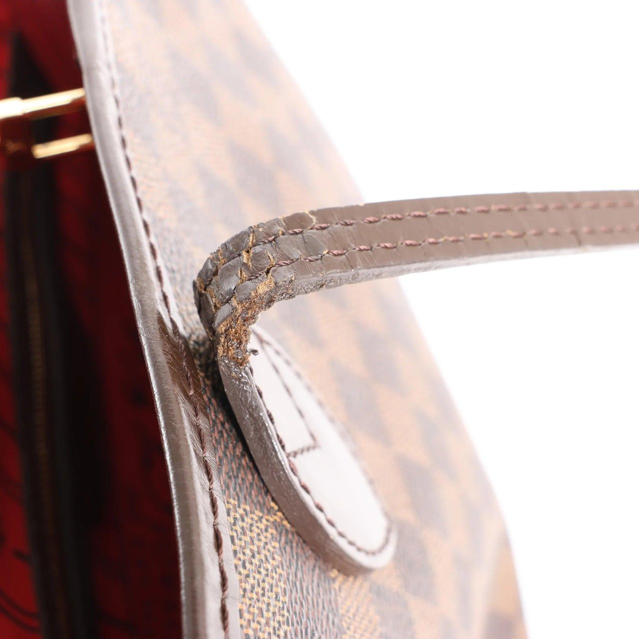 Louis Vuitton Louis Vuitton Neverfull PM Damier Ebene Shoulder Bag in Brown N51109 Bruin