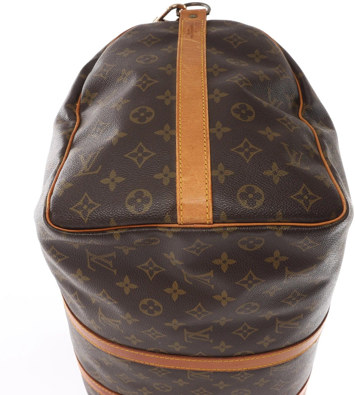 Louis Vuitton Louis Vuitton Keepall Bandoulière 50 Monogram Canvas Travel Bag in Brown M41416 Bruin