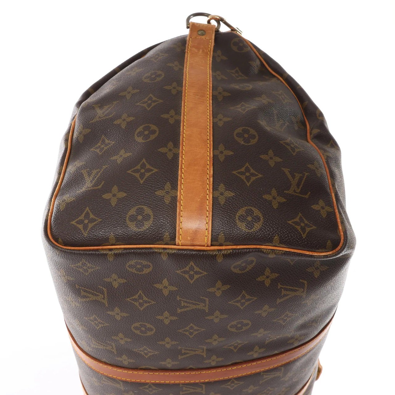 Louis Vuitton Louis Vuitton Keepall Bandoulière 50 Monogram Canvas Travel Bag in Brown M41416 Bruin