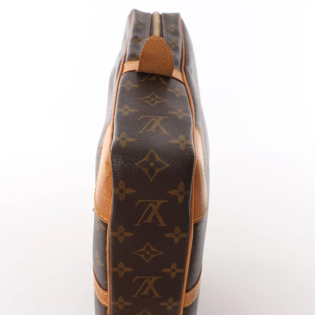 Louis Vuitton Louis Vuitton Porte Documents Voyage Monogram Canvas Handbag in Brown M53361 Bruin