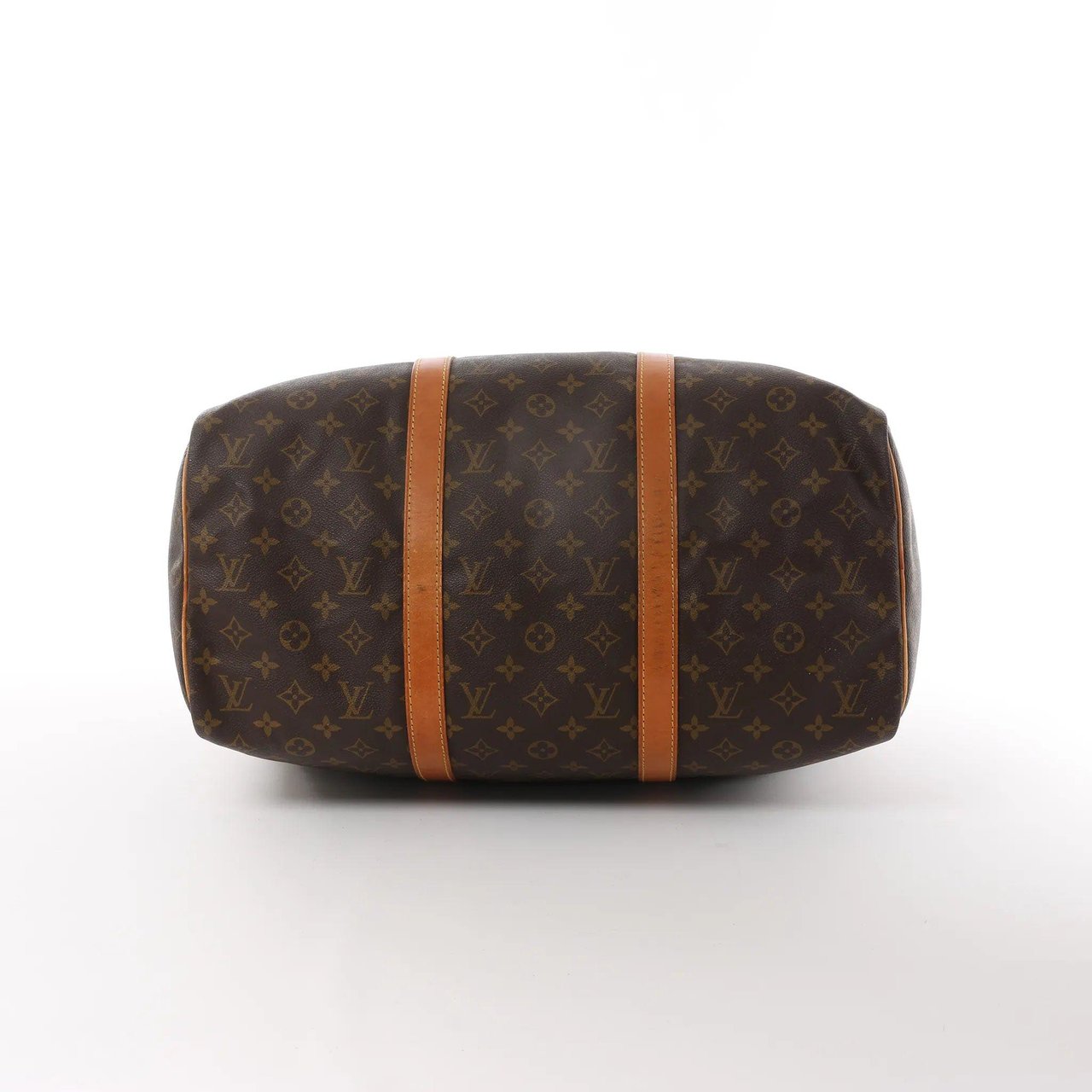 Louis Vuitton Louis Vuitton Sac Souple 45 Monogram Canvas Travel Bag in Brown M41624 Bruin