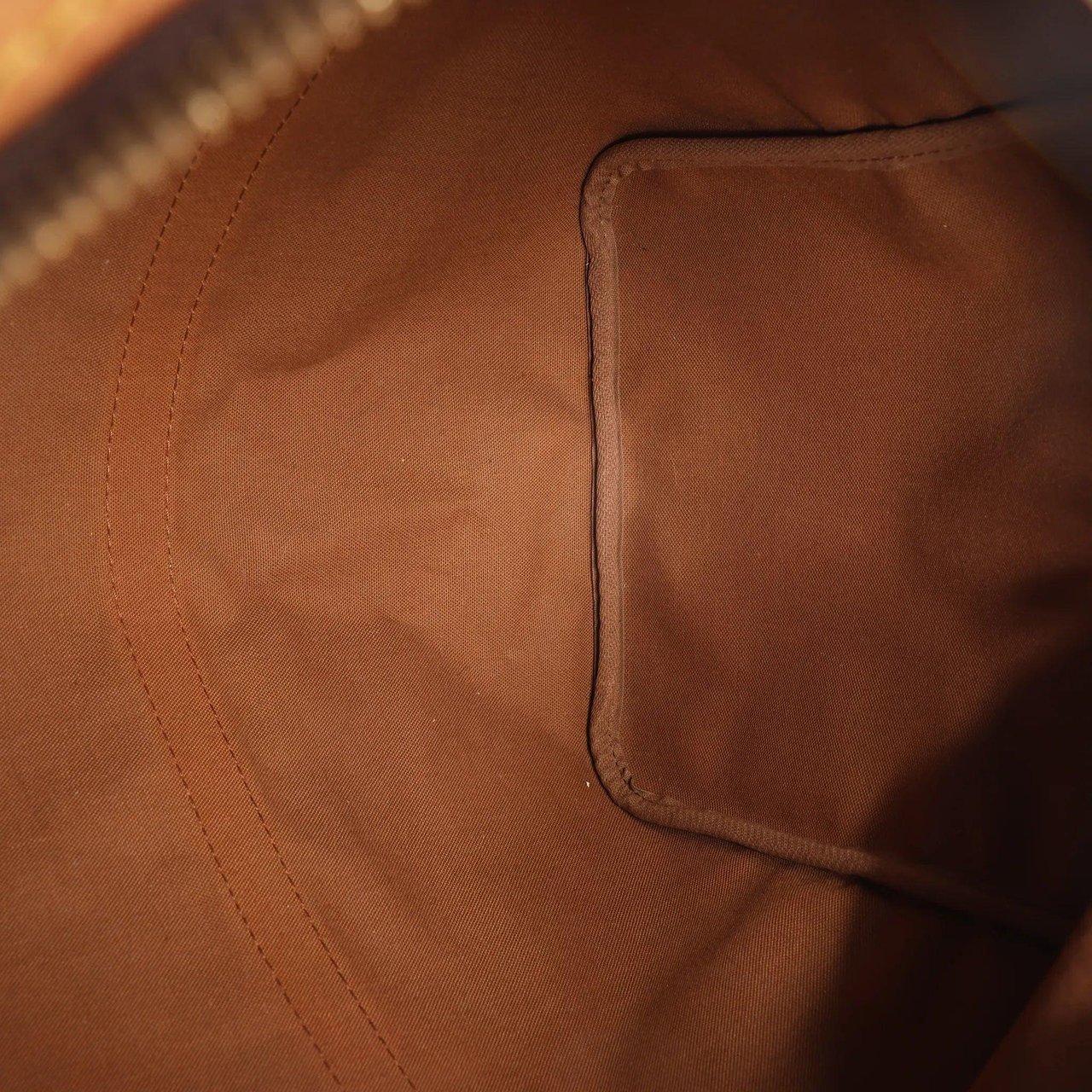 Louis Vuitton Louis Vuitton Sac Souple 45 Monogram Canvas Travel Bag in Brown M41624 Bruin